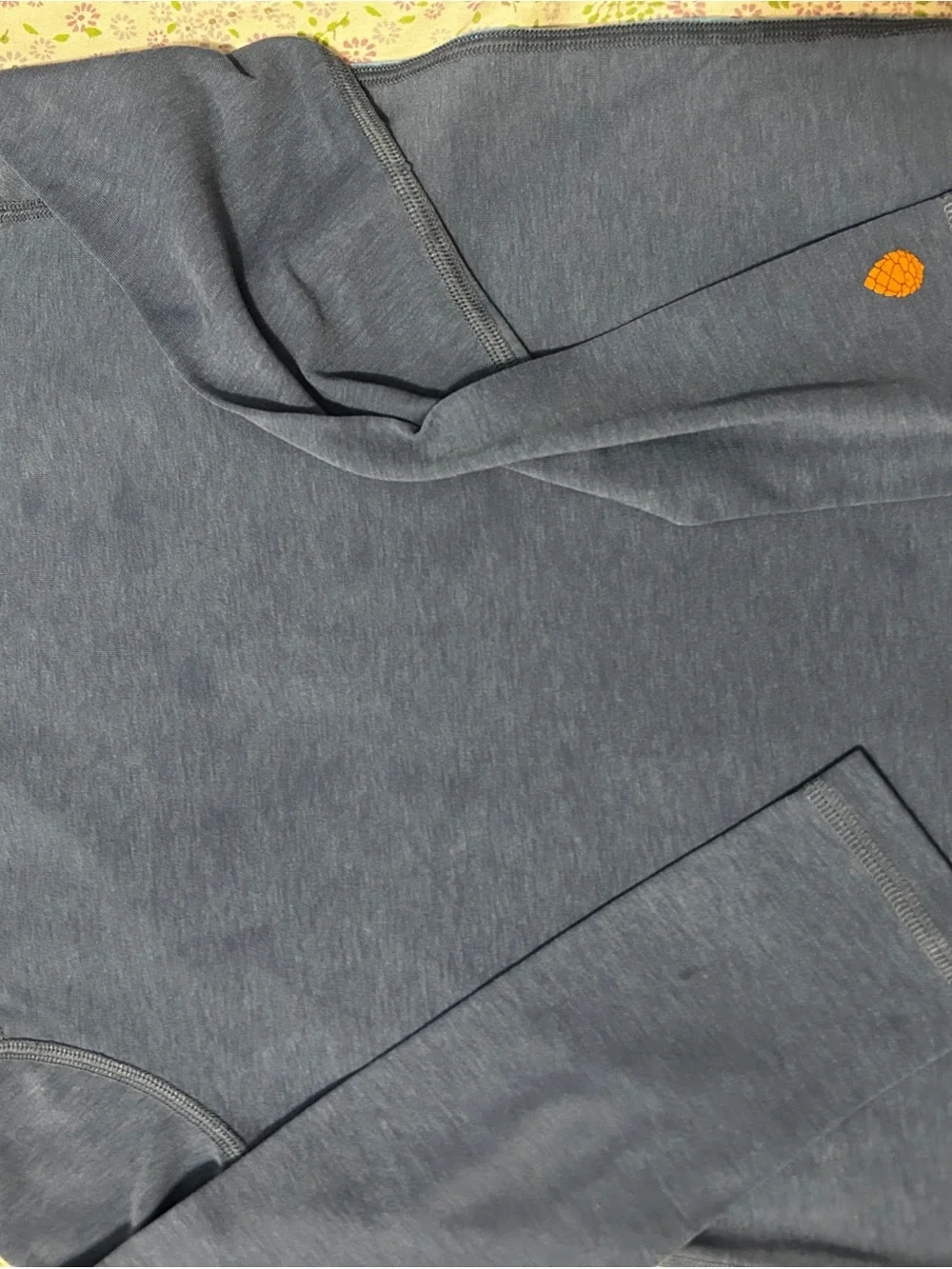 Stio Yellow Hooded Sun Shirt with Blue Hooded Layer